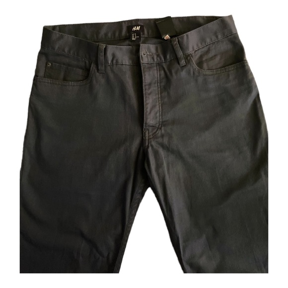 Men’s Dark Grey Jeans - Picture 3 of 5